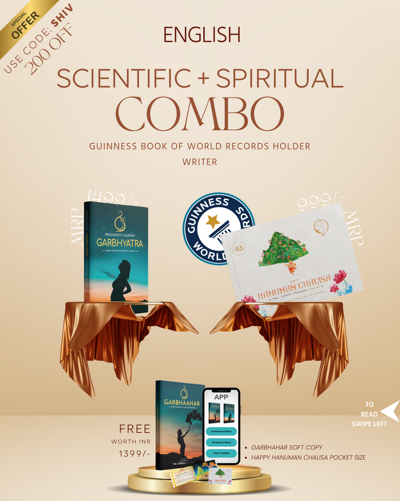 Garbhyatra+ Garbhahar(English) + Hanuman Chalisa Therapy For Pregnancy + Free Positivity